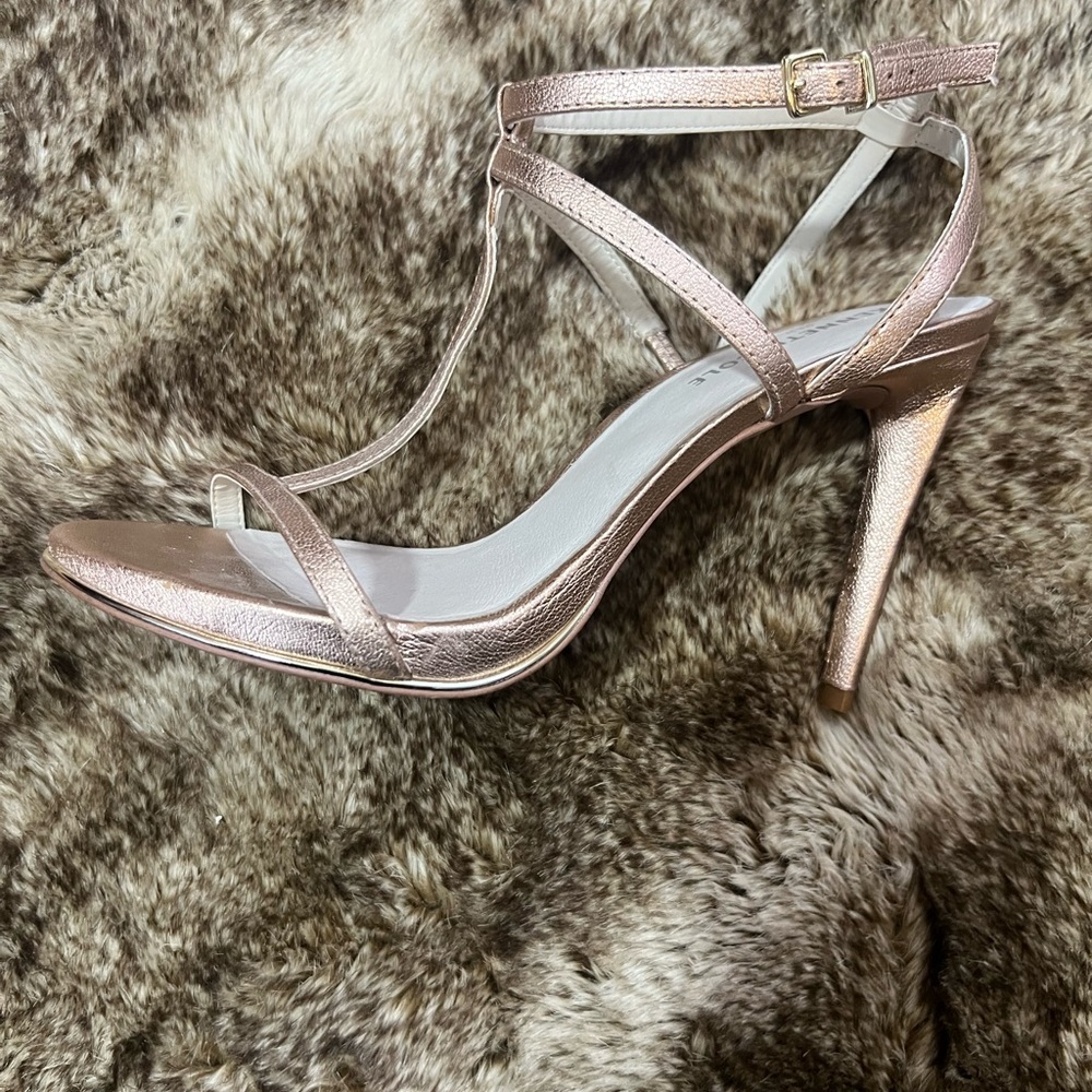 Kenneth Cole Women's Rose Gold Heeled Sandals - Picture 3 of 3